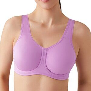 #1117 Wacoal Women's Simone Underwire Sports Bra in Purple